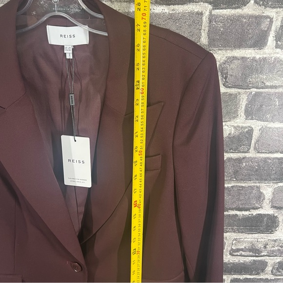 REISS - GABI TAILORED SINGLE BREASTED SUIT BLAZER & GABI SLIM FIT SUIT TROUSERS - Picture 14 of 16